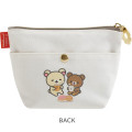 Japan San-X Cosmetic Pouch - Rilakkuma : Mister Donut - 2