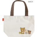 Japan San-X Mini Tote Bag - Rilakkuma : Mister Donut - 2
