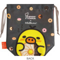 Japan San-X Drawstring Bag - Kiiroitori & Rilakkuma : Mister Donut - 3