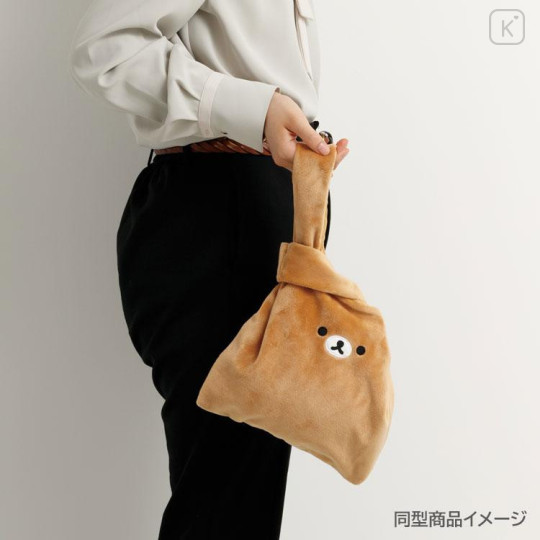 Japan San-X Mascot Plush Marche Bag - Korilakkuma - 4