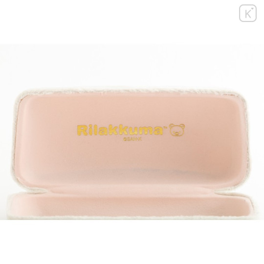 Japan San-X Plush Glasses Case - Korilakkuma - 3