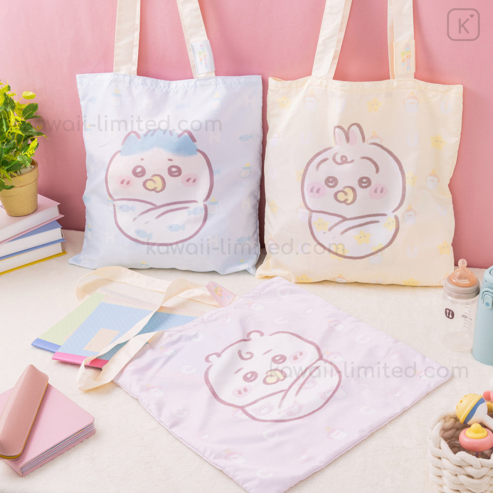 美品 chiiibag　ホワイト Japan Chiikawa Quilted Tote Bag - Usagi : Chiikawa Baby