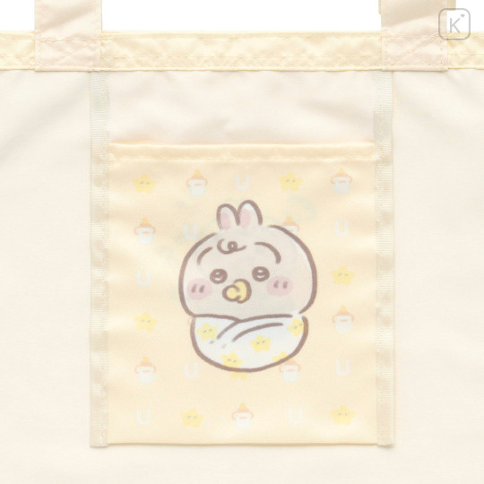 Japan Chiikawa Pocketable Eco Bag - Usagi : Chiikawa Baby - 7