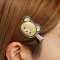 Japan San-X Acrylic Hair Clip Set - Rilakkuma : Puffy - 5