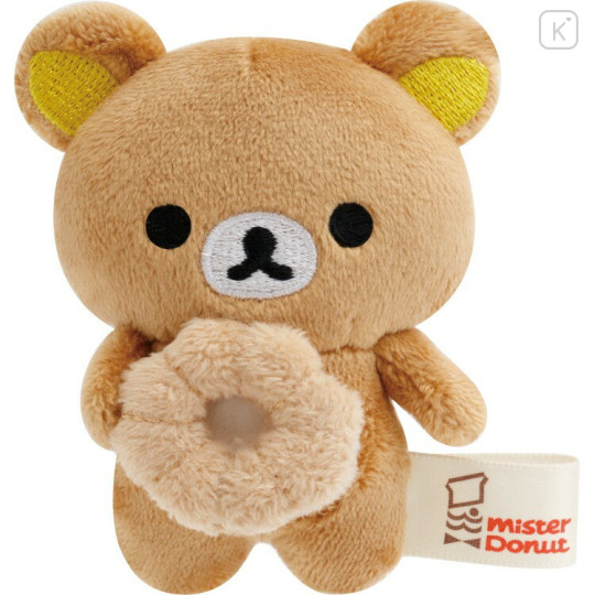 Japan San-X Tenori Plush (SS) Set - Rilakkuma : Mister Donut - 2