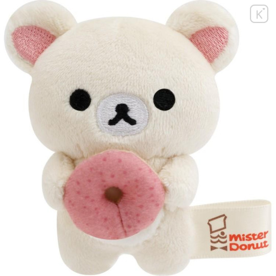Japan San-X Tenori Plush (SS) Set - Rilakkuma : Mister Donut - 4