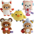 Japan San-X Tenori Plush (SS) Set - Rilakkuma : Halloween Yokai - 1