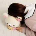 Japan San-X Die-cut Cushion - Korilakkuma : Mister Donut - 6