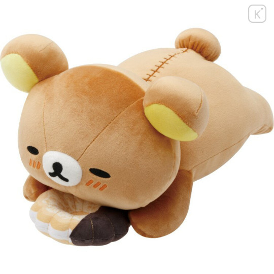 Japan San-X Die-cut Cushion - Rilakkuma : Mister Donut - 1