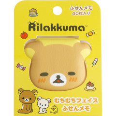Japan San-X Sticky Notes with Squishy Cover - Rilakkuma : Blushing