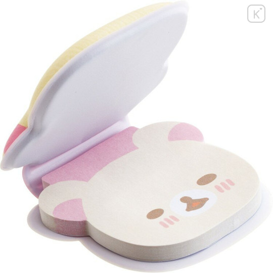 Japan San-X Sticky Notes with Squishy Cover - Korilakkuma : Blushing - 3