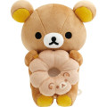 Japan San-X Plush Toy (S) - Rilakkuma : Mister Donut Standing - 1