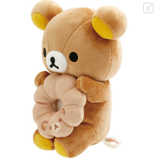 Japan San-X Plush Toy (S) - Rilakkuma : Mister Donut Standing - 2