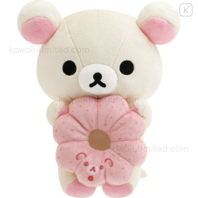 くまʕ•ᴥ•ʔ Japan San-X Plush Toy (S) - Korilakkuma : Mister Donut