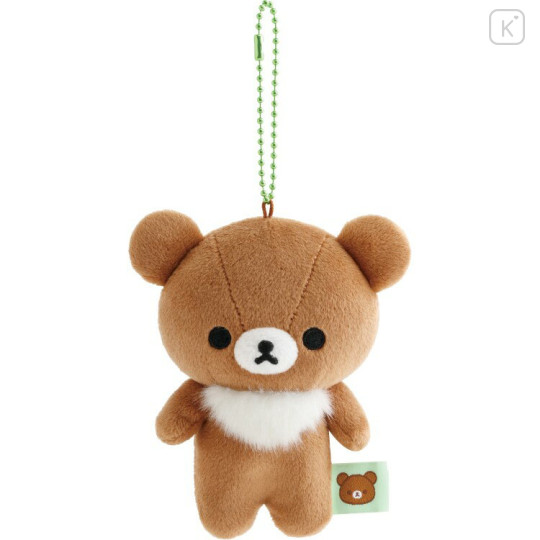 Japan San-X Mochimochi Hanging Plush - Chairoikoguma - 1