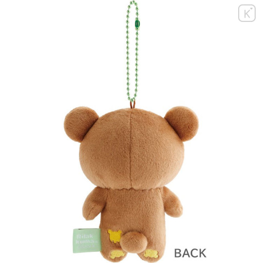 Japan San-X Mochimochi Hanging Plush - Chairoikoguma - 3