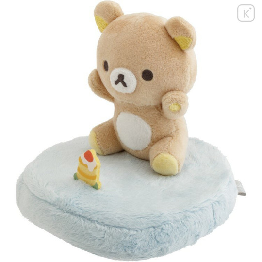 Japan San-X Mascot Smartphone Stand - Rilakkuma : Plush - 2