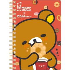Japan San-X B6SP Notebook - Rilakkuma : Mister Donut
