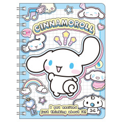 Japan Sanrio B6 Ring Notebook - Cinnamoroll