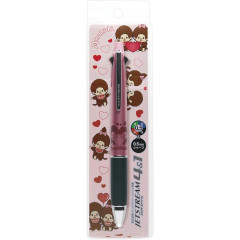 Japan Monchhichi Jetstream 4&1 Multi Ballpoint Pen + Mechanical Pencil - Pair