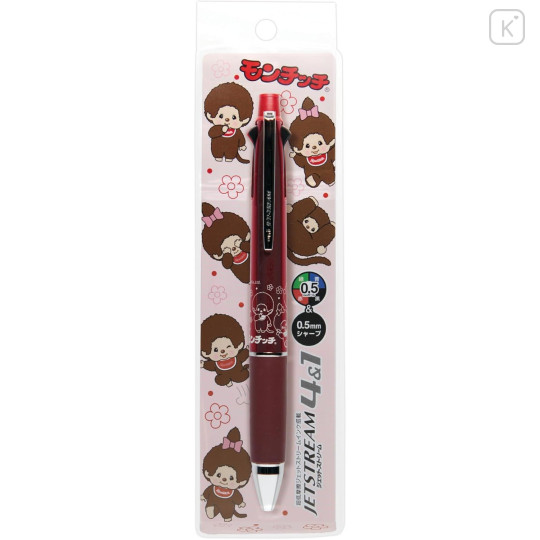 Japan Monchhichi Jetstream 4&1 Multi Ballpoint Pen + Mechanical Pencil - Flyer - 1