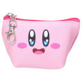 Japan Kirby Triangular Mini Pouch - Kirby : Exciting Face - 1