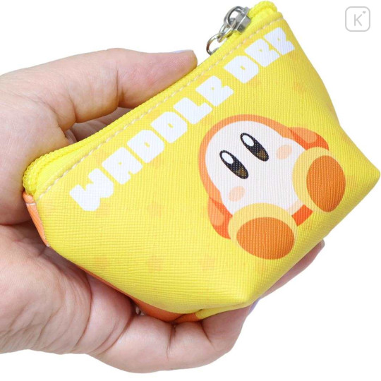 Japan Kirby Triangular Mini Pouch - Waddle Dee : Face - 2