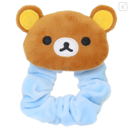 Japan San-X Mascot Scrunchie - Rilakkuma : Blue - 1