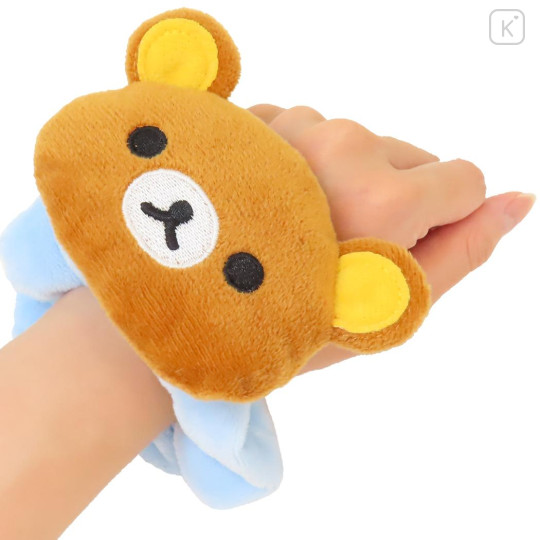 Japan San-X Mascot Scrunchie - Rilakkuma : Blue - 2