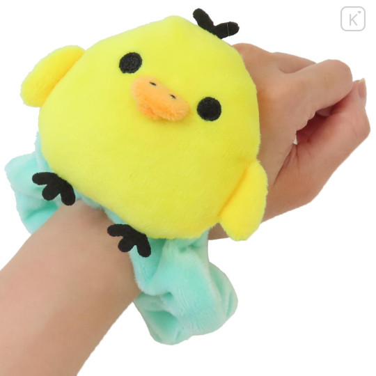 Japan San-X Mascot Scrunchie - Kiiroitori : Green - 2
