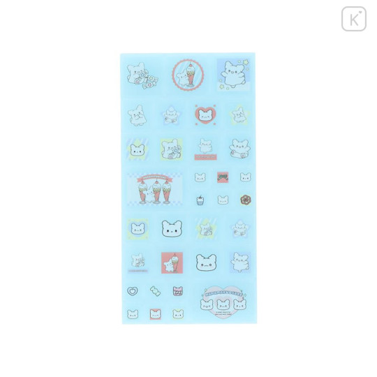 Japan Sanrio Tile Sticker - Hanamaruobake : Sweet Reward Blue - 2