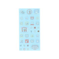 Japan Sanrio Tile Sticker - Hanamaruobake : Sweet Reward Blue - 2