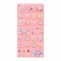 Japan Sanrio Tile Sticker - Hanamaruobake : Sweet Reward Pink - 2