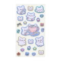 Japan Sanrio Puffy Sticker - Hanamaruobake : Sweet Reward Blue - 2