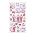 Japan Sanrio Puffy Sticker - Hanamaruobake : Sweet Reward Pink - 2