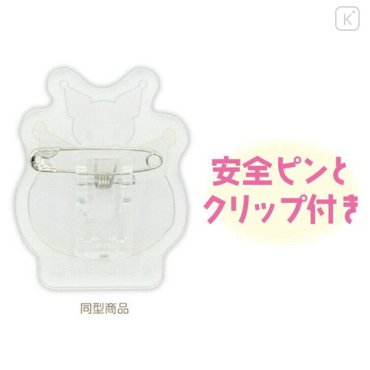 Japan Sanrio Acrylic Badge - Hello Kitty : Donut - 2