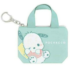 Japan Sanrio Mini Pouch - Pochacco : Sleepy Tote Bag Style