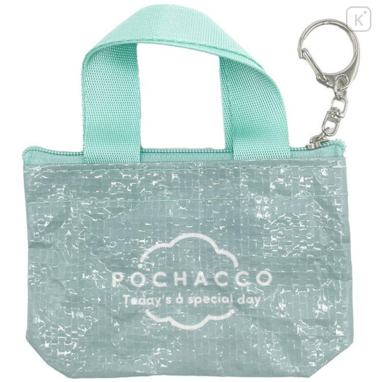 Japan Sanrio Mini Pouch - Pochacco : Sleepy Tote Bag Style - 2