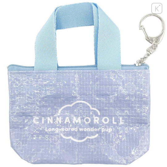 Japan Sanrio Mini Pouch - Cinnamoroll : Sleepy Tote Bag Style - 2
