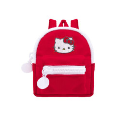 Japan Sanrio Mini Pouch with Carabiner - Hello Kitty : Backpack Style Red