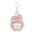 Japan Sanrio × Sirotan Tiny Acrylic Charm Set - My Melody : Face - 2