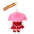 Japan Sanrio Original Mascot Holder - My Melody : Strawberry Newspaper 50th Anniversary - 2