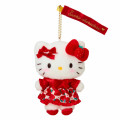 Japan Sanrio Original Mascot Holder - Hello Kitty : Strawberry Newspaper 50th Anniversary - 1
