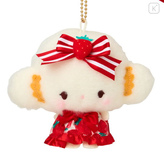 Japan Sanrio Original Mascot Holder - Cogimyun : Strawberry Newspaper 50th Anniversary - 3