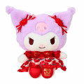Japan Sanrio Original Plush Toy - Kuromi : Strawberry Newspaper 50th Anniversary - 1