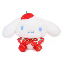 Japan Sanrio Original Plush Toy - Cinnamoroll : Strawberry Newspaper 50th Anniversary