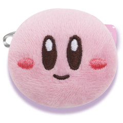 Japan Kirby Plush Badge - Kirby : Face Smile