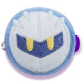 Japan Kirby Plush Badge - Meta Knight Face - 1