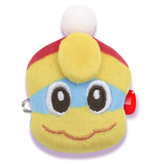 Japan Kirby Plush Badge - King Dedede Face