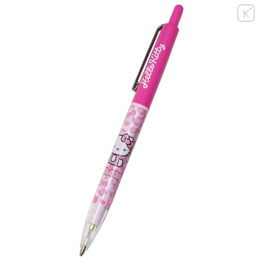 Japan Sanrio Mechanical Pencil - Hello Kitty : Leopard Pink - 1